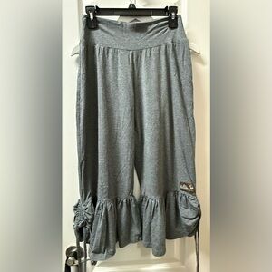 Matilda Jane Charcoal Ruffle Pants